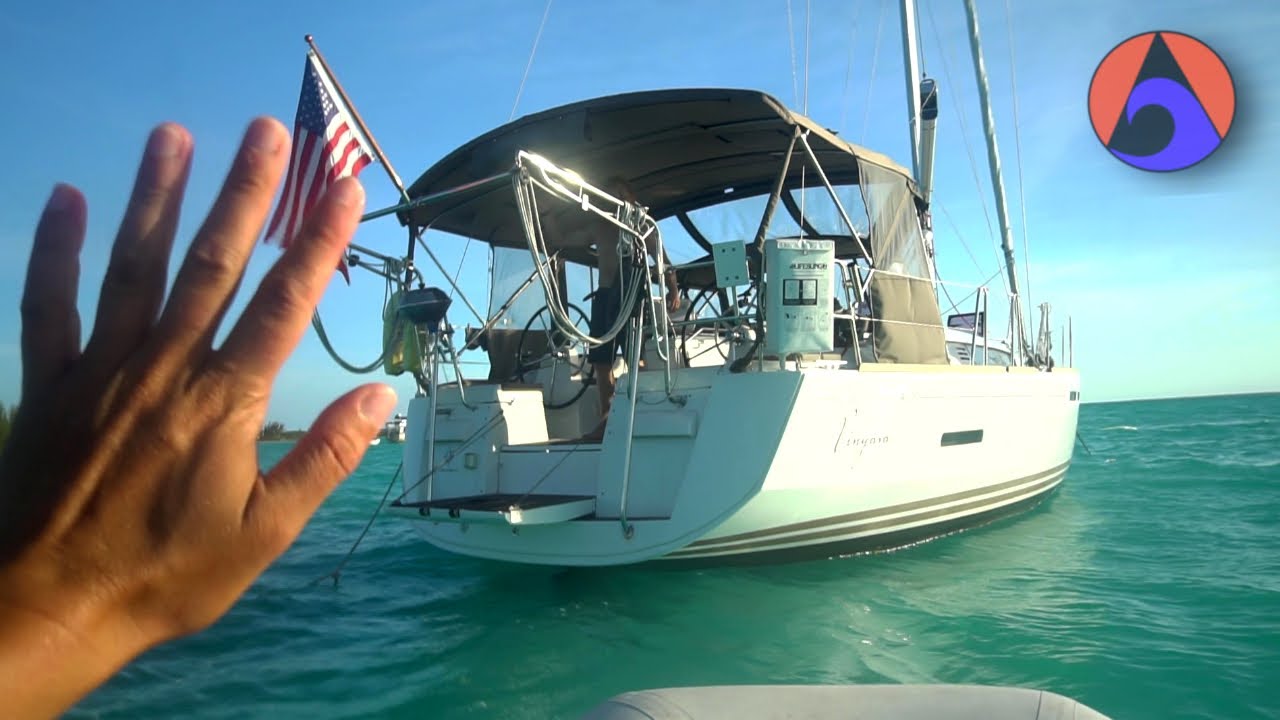 Wildly Intrepid Ep 116, sailing channel, Sailing Vinyasa, ROck Sound, Bahamas, Eleuthera, Jeanneau Sailboat, Sailing